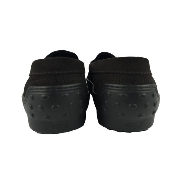 TOD'S Brown Suede Penny Loafers Driver Shoes Women's Size 38.5 US 8.5 - Picture 4 of 10